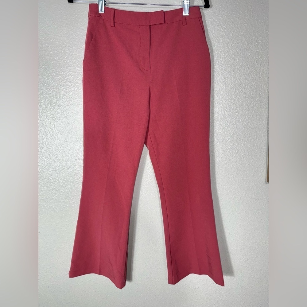 Topshop Rose pink Flare women’s trouser/Pants size 2